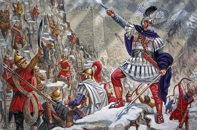 Agrianians at Aornos
